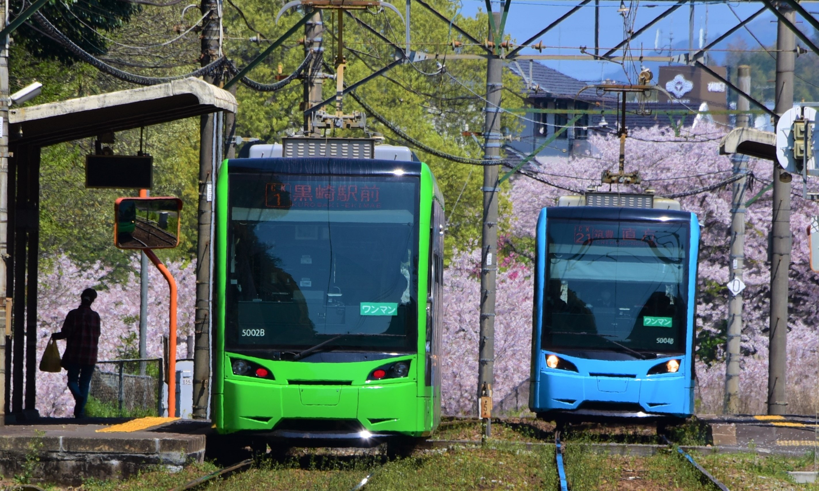 ちくてつ電車3000形